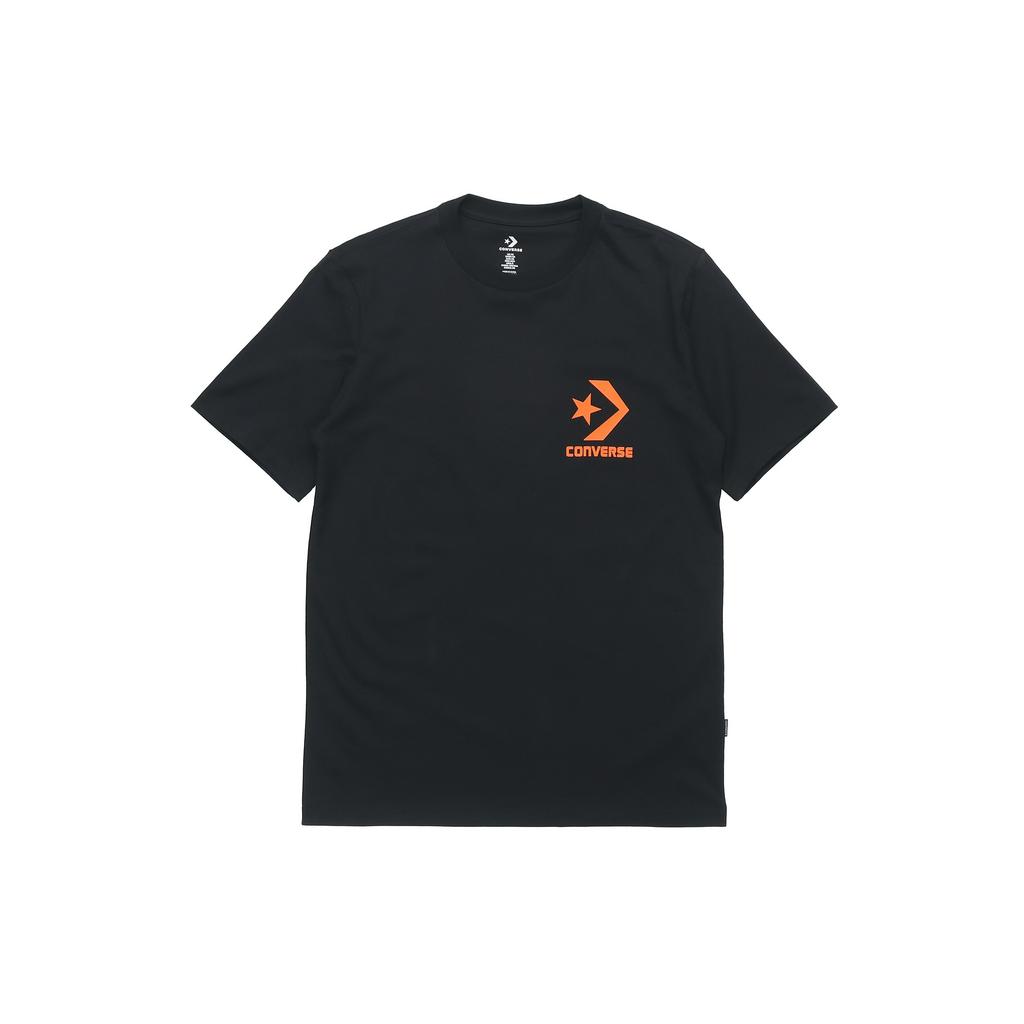 Men's Converse Logo Printing Casual Short Sleeve Black 10018868-001