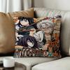 Classic Anime Demon Slayer Decorative Room Aesthetics Pillow Case Home Decor Bedroom Sofa Bed Couch Pillow Cover x