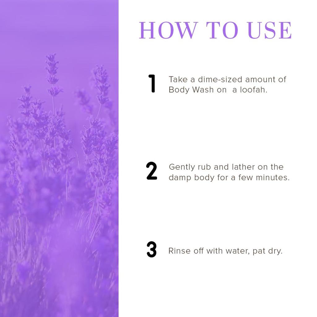 KHADI NATURAL Lavendel & Ylang Ylang Kräuter-Körperwäsche 210 ml Packung à 1 | Florales Duschgel für alle Hauttypen