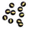 LJH3   2/5/10Pcs 14mm Aluminum Car Remote Key Sticker Emblem Auto Accessories For Chevrolet Colorado Cruze Spark Captiva Malibu Aveo