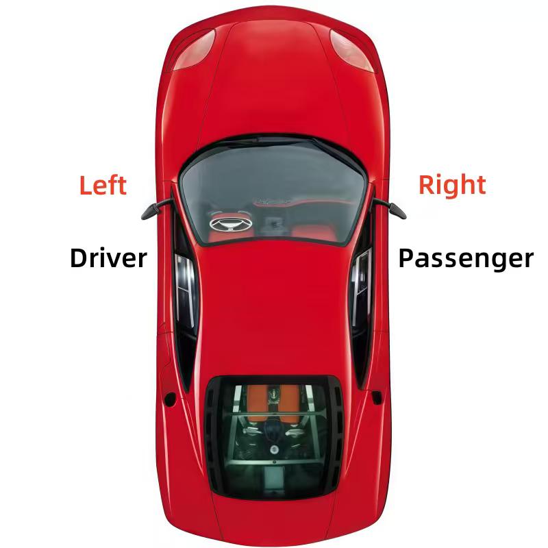 For ford Taurus 2015-2018 mirror heating blind spot auxiliary mirror rearview mirror Car blind spot mirror Applicable to