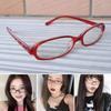 Y2K Style Women Fashion Square Glasses Retro Oval Small Frame Eyewear Ultralight Anti Radiation Computer Office Eyeglasses