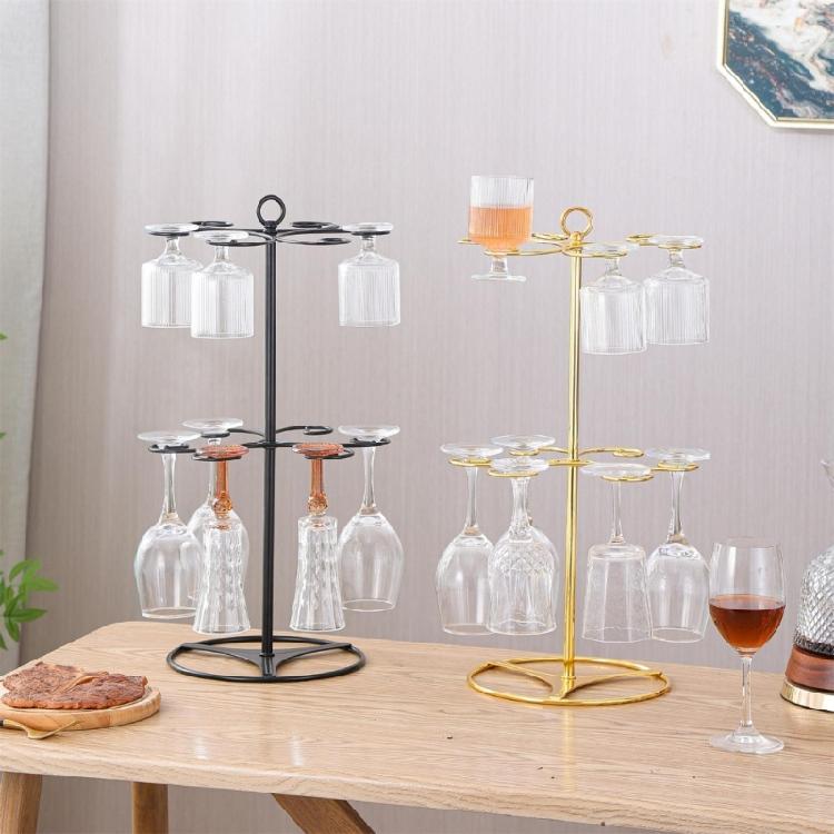 Multiple Functional 2 Layer Glass Holders Perfect for Tail Accessories and Daily Use