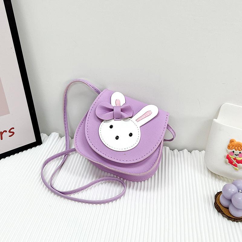 Knot Butterfly Rabbit Pattern Cute Girl Crossbody Bag Child Mini  Bag Accessory