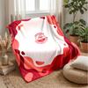 Coperta in Morbido Pile di Flanella Aberdeen FC Leggera Accogliente Calda Coperta Plaid per Divano Letto Arredamento Casa