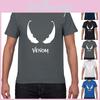 Stijlvol Comic Venom Spider-man Heren T-shirt met Korte Mouwen en Ronde Hals Voor Casual Kleding