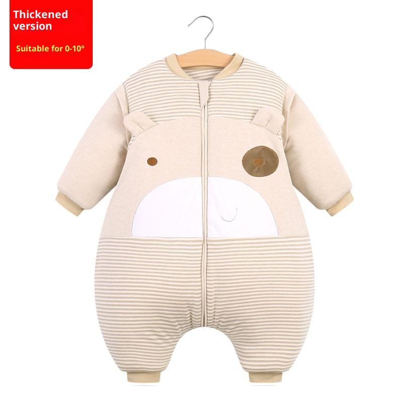 Baby Split Leg Sleeping Bag; Baby Anti-Kick Quilt; Air Conditioning Quilt; Infant Sleeping Bag; Baby Autumn And Winter Sleeping Bag.