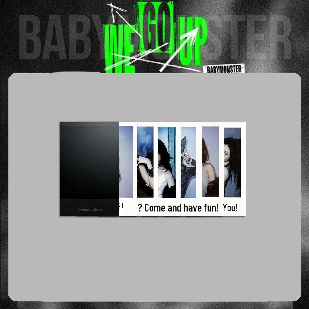 BABYMONSTER Treasure Monster "WE GO UP" Album with Central District Polaroid Special Card and BM Corner Lu Xian