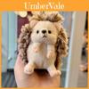 Hedgehog Plush Toy Pendant Cute Animal Keyring For Backpack And Keys