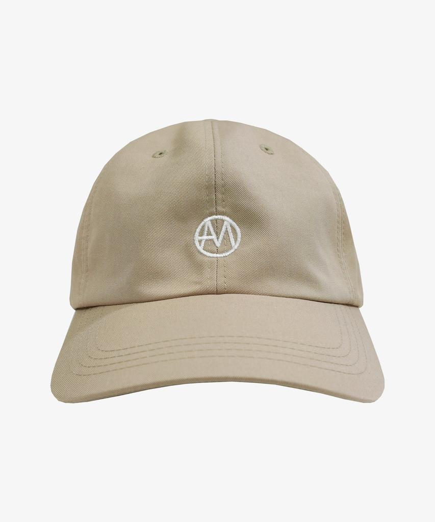 MIDNIGHT12AM Logo Ball Cap - Beige