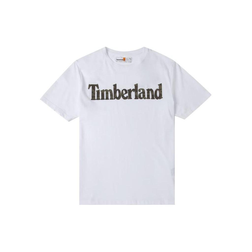 Timberland Outdoor Loose Short Sleeve T-Shirt Men Tops White A2Q72100