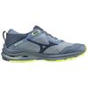 Mizuno Wave Rider Gtx Low Top Running Shoes Women Running Shoes Blue Gray J1GD217947