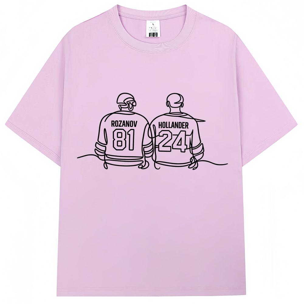 Fierce Competitor Shane Hollander Ilya Rozanov T-shirt Men's and Women's Fashion Y2k Popular T-shirt Cotton Oversized T-shirt Fan Gift