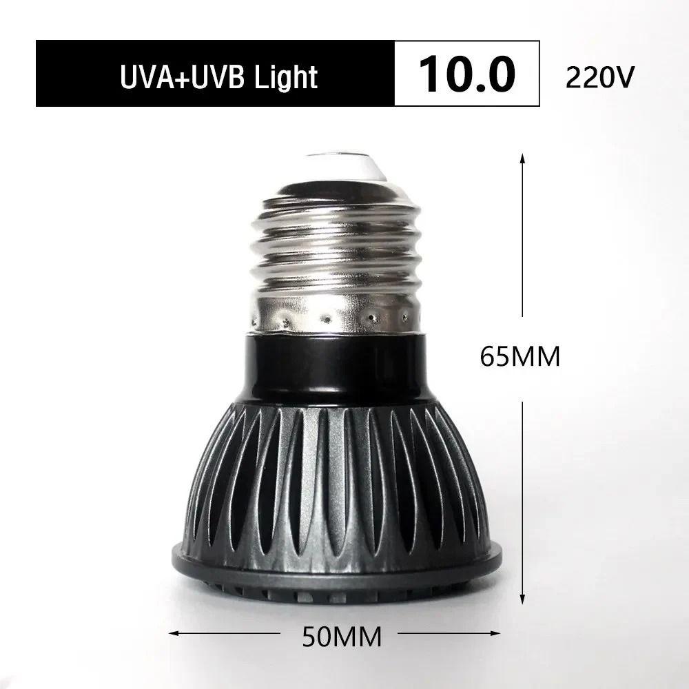 Effective LED Reptile Light Dedicated Reptile Lamp Bulb  Turtle Basking Platform