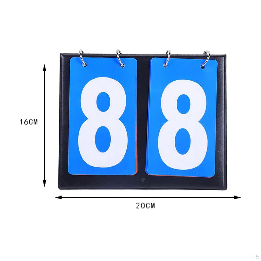 2 Digit Scoreboard, Sports Score Marker for Basketball, Indoor And Outdoor Sports, Basketball