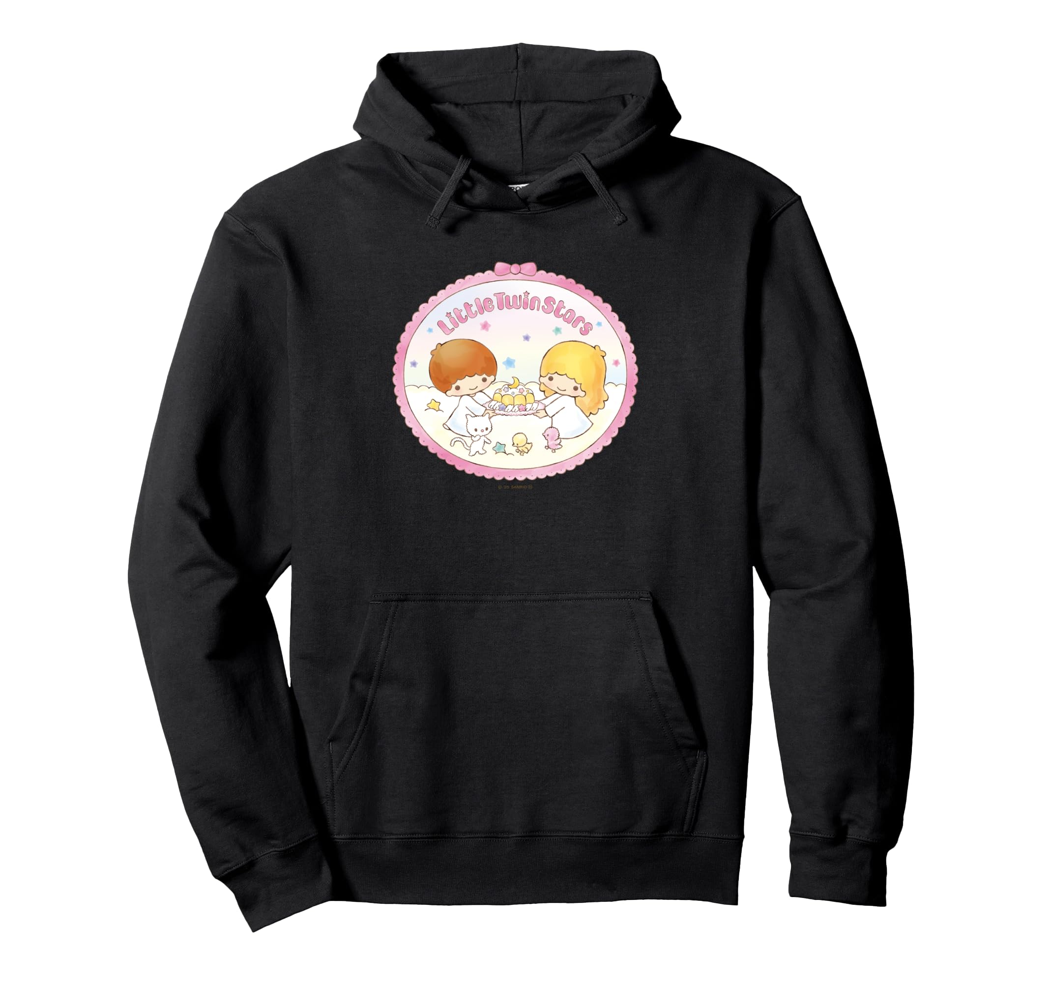 

[Little Twin Stars 50th Anniversary] Aurora Retro Frame Hoodie