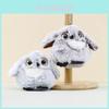 Adorable Realistic Owl Plush Keychain Soft Toy Cute Stuffed Doll Bag Charm