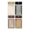 Retro Droom Serie: Oud Bos Schrijfbare Sticker Set - 30 Vel voor Journals & Decoraties