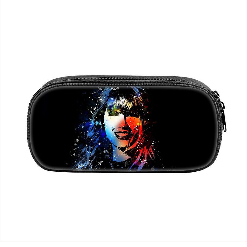 Taylor Swift Kids Pencil Case With Nylon Material For School Supplies And Storage