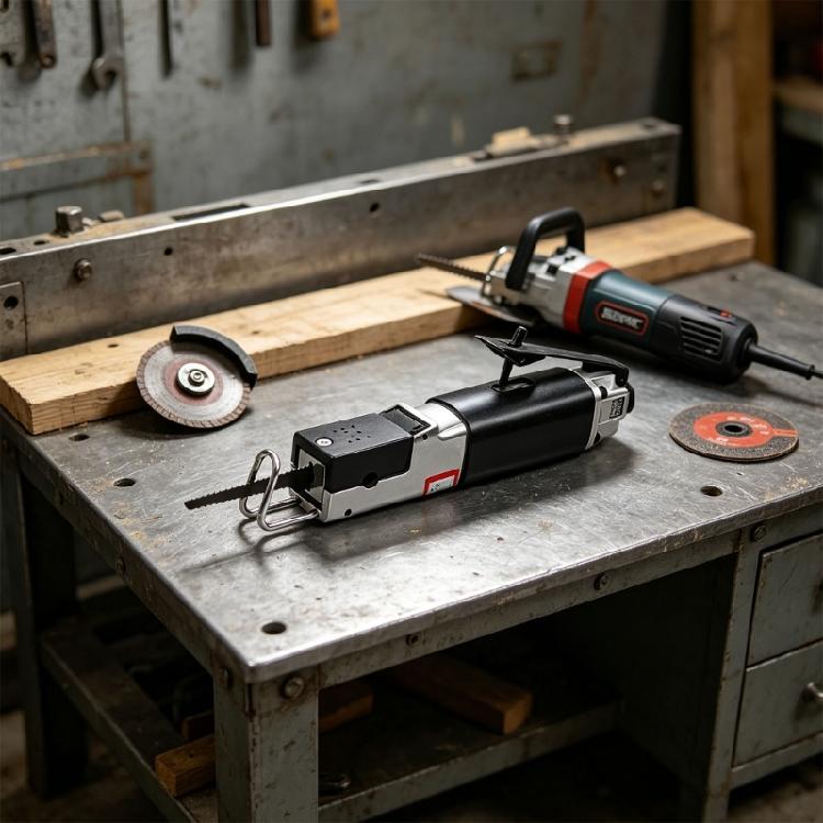 Pneumatic Air Reciprocating Sawer Pneumatic Body Sawer For Single Handed Operation In Vehicle Maintenance