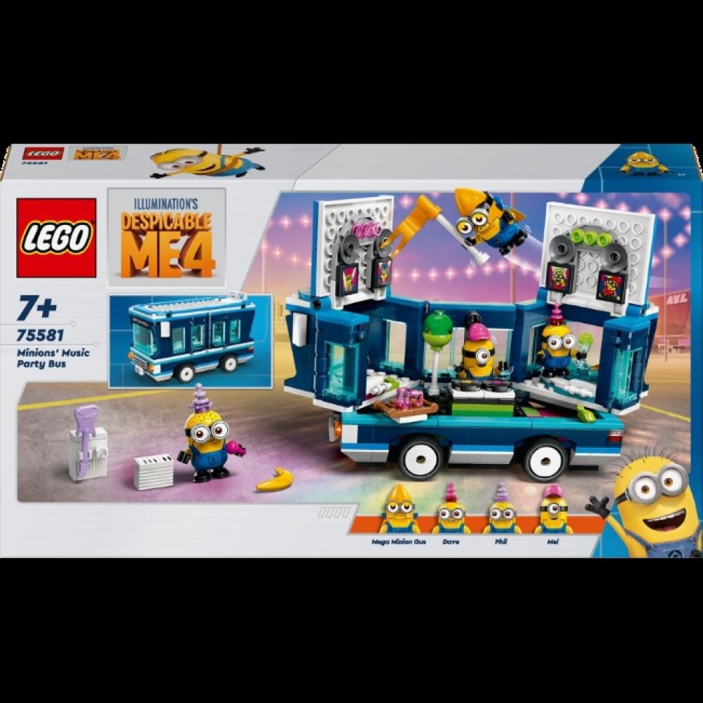 

Автобус для музыкальной вечеринки LEGO Minions 75581