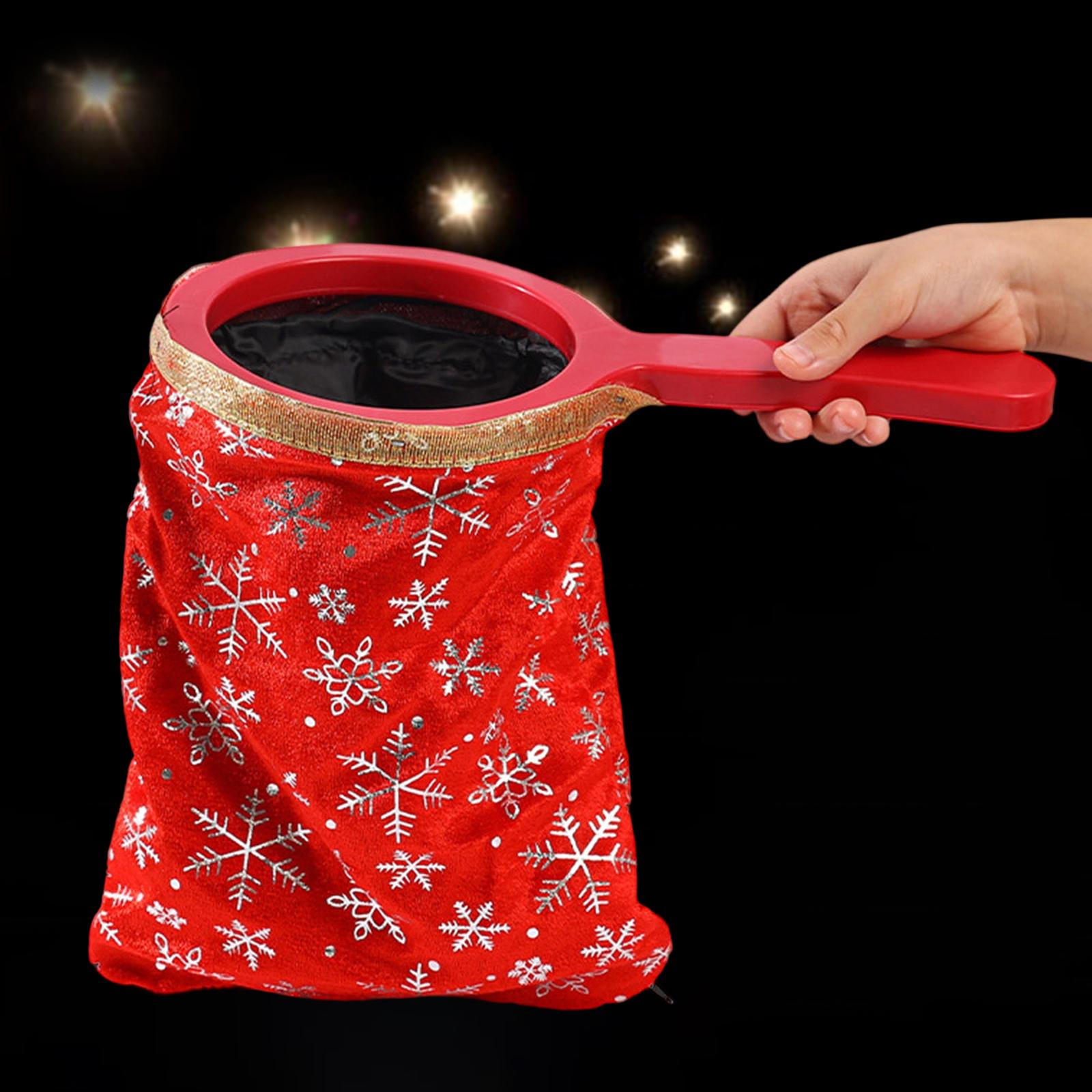 

Bag Christmas Decoration Accessory, Stage Prop, Ideal Gift, for Making Objects Appear Red pattern
