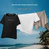 Lilang Men's Antibacterial Cooling Ice Silk Short Sleeve T-Shirt