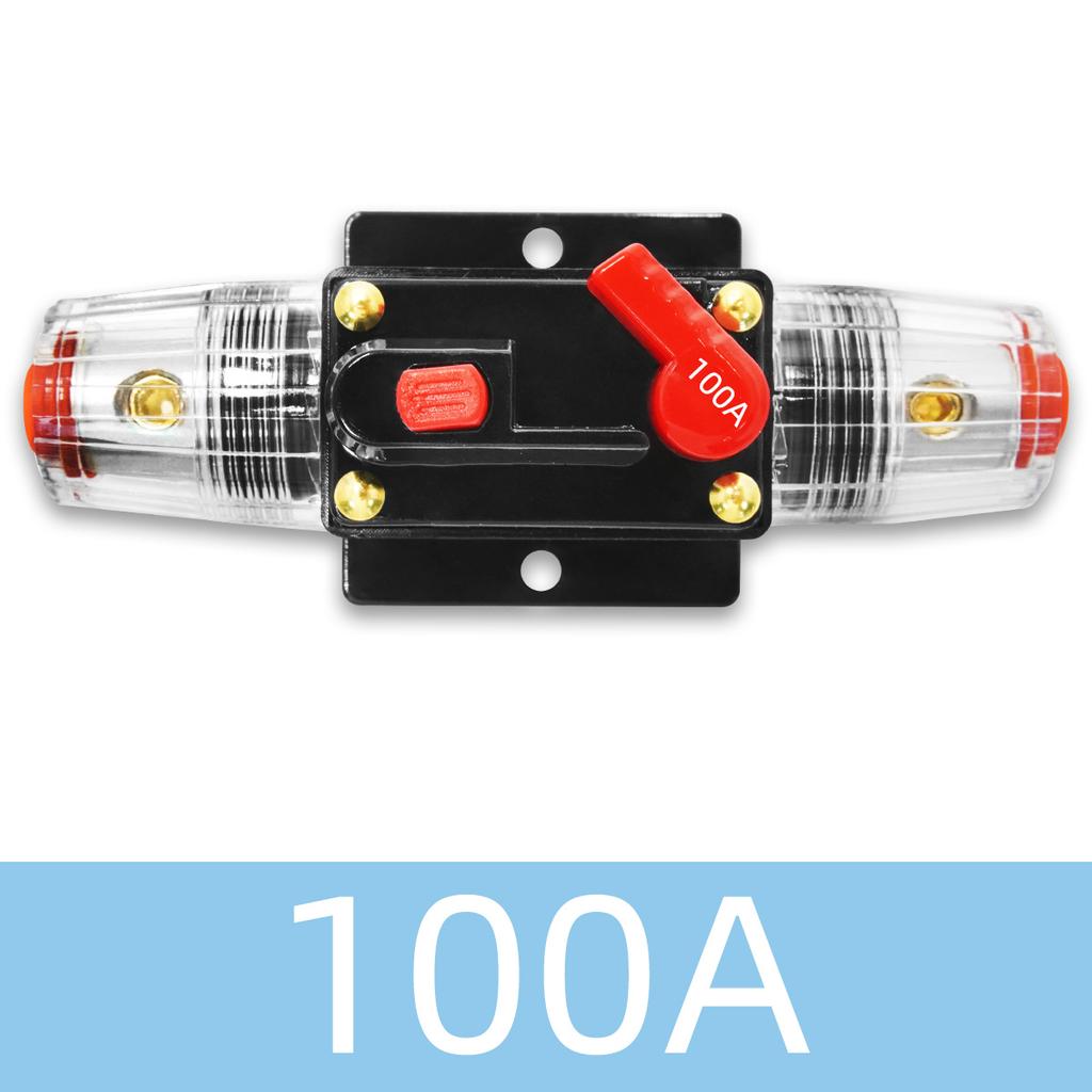 1PC Circuit Breaker Reset Waterproof Circuit Breaker For Car Audio System 20a To 300a Car Fuse Switch Circuit Breaker Fuses4