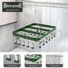 Aluminum Alloy Multi-Clip Drying Rack for Socks and Underwear