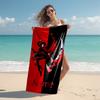 Personalisiertes, maßgeschneidertes Strandtuch mit RWBY Volume-Muster - weich, saugfähig, schnell trocknend, perfekt für Schwimmen, Camping & Baden
