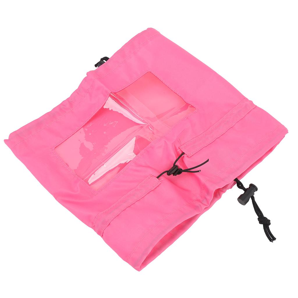 Bonetă de duș ajustabilă pentru câine, reutilizabilă, rezistentă la apă, protecție pentru urechile de deasupra capului animalului de companie, acoperire pentru baie, roșu trandafiriu