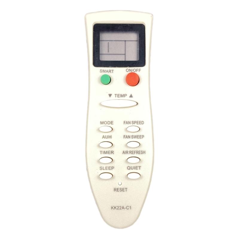 

Remote Control Ergonomic Grip Comfortable Hold Compatible for KK22A C1 Air Conditioner Remotes Durability AntiDrop Desig 1