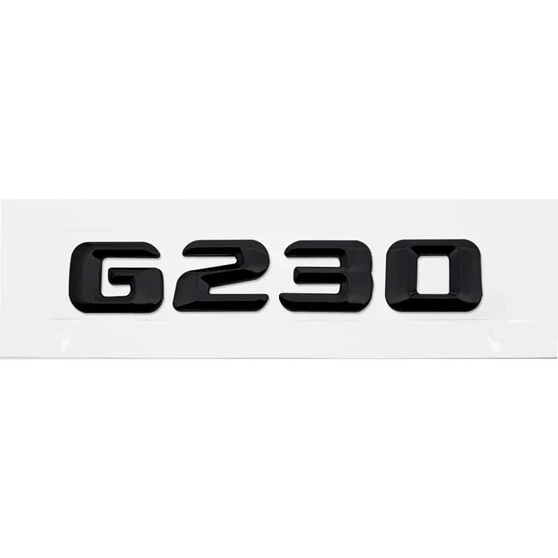 3D Letter Car Sticker Modified Tail Trunk Emblem Badge for Mercedes Benz G Class G63 G65 G200 G230 G300 G350 G400 G500 G550 AX1 