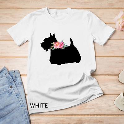Schottischer Terrier Scottie Hund Unisex T-Shirt