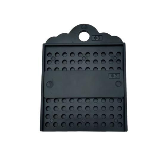 4Pcs Bead Counting Tray for Jewelry Making Plastic Sorting Board for 3/4/6/8mm Beads Sliding Divider Tool Craft Bead Sorting Organizer