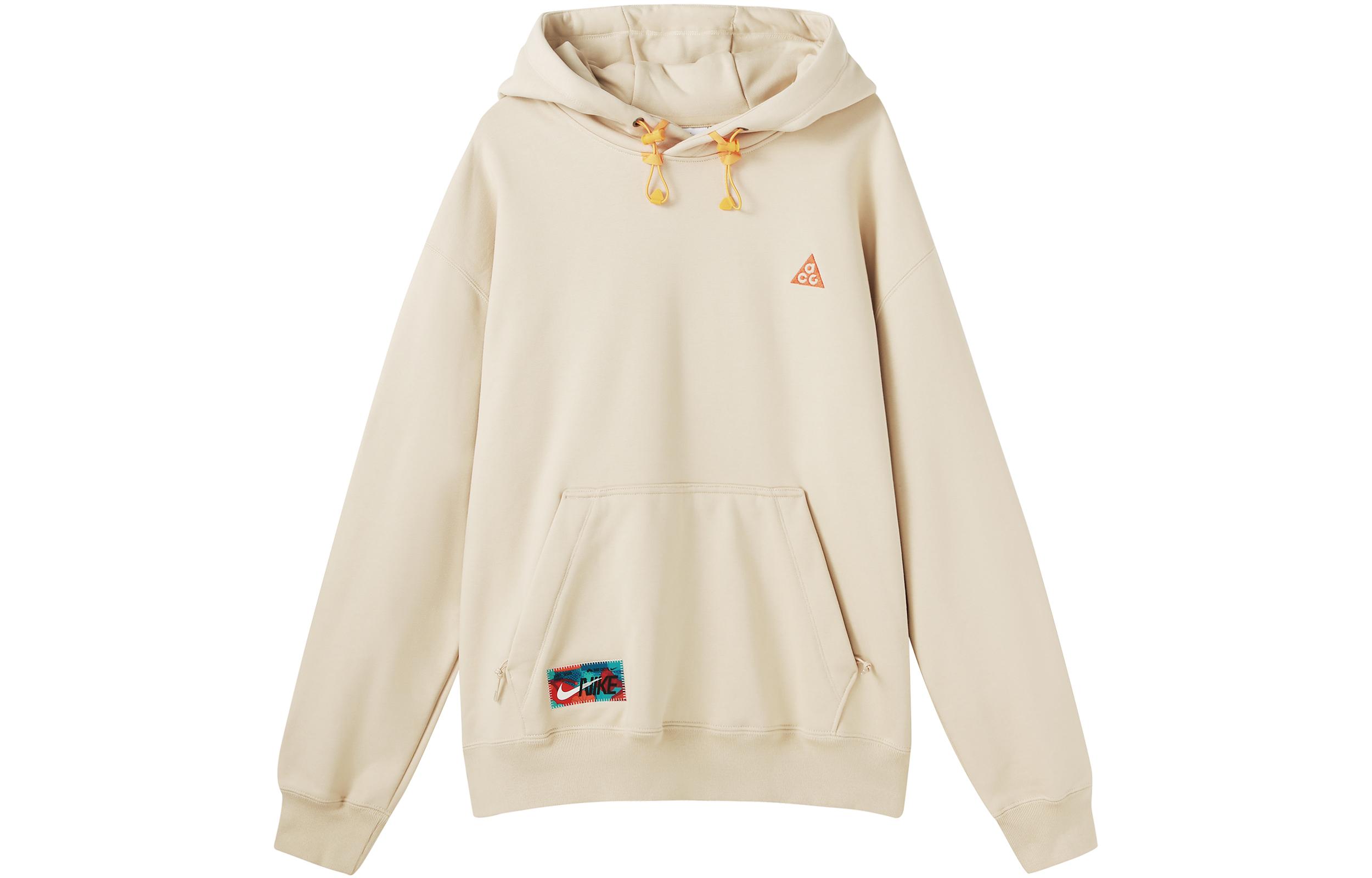 Nike ACG Sweatshirts Men s Dune White Hooded Moderate Regular FD6548-126 XXL