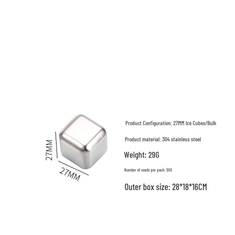 304 Stainless Steel Long-Handle Double-Ended Cocktail Stirring Spoon & Fork