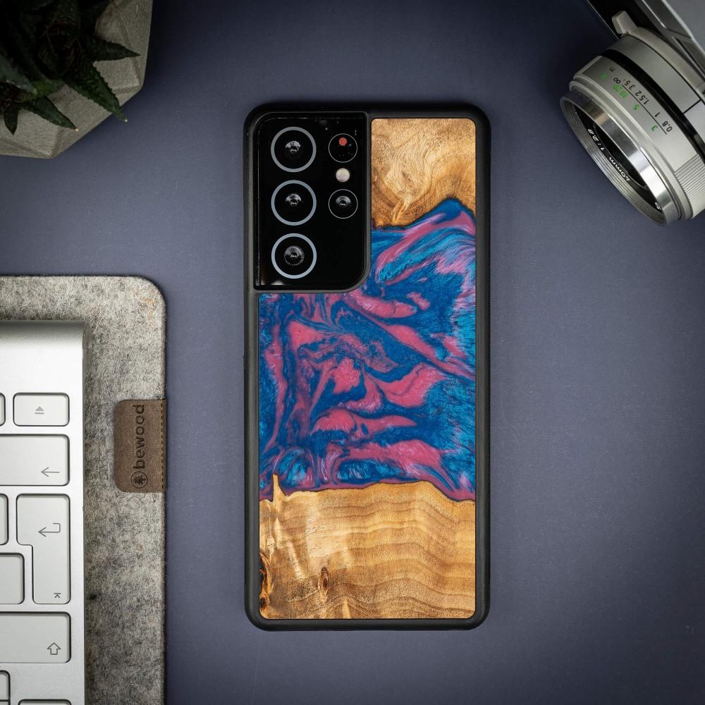 Bewood Unique case for Samsung Galaxy S21 Ultra - Neons - Vegas