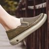 Men's Sporty Breathable Mesh Shoes Lightweight Comfortable Casual Slip-On Summer Shoes Round Toe Non-Slip Rubber Outsole