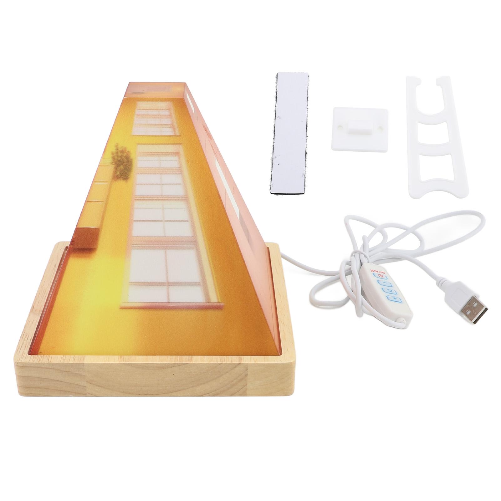 

3D Визуальный ночник с эффектом «голого глаза», питание от USB, 3 световых эффекта, лампа-иллюзия, настенное искусство