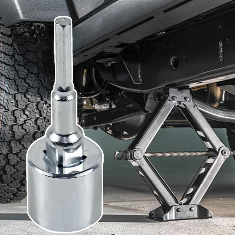 Trailer Jack Extension Car Jack Drill Adapter Wrench Attachment Leveling Socket Supplies Accessories For Floor Travel River
