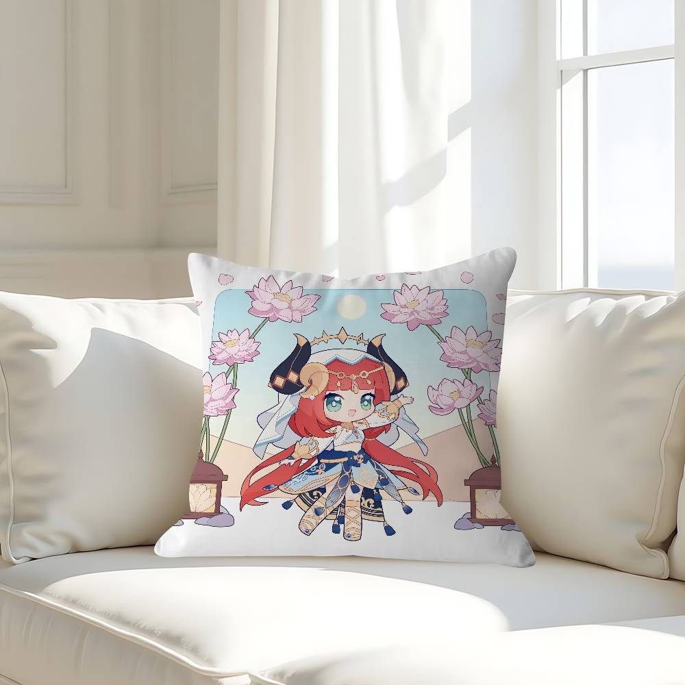 Anime-Charaktere -N-Nilous Kissen Anime-Kissen Sofa Bett Kopfkissenbezug Kissenbezug 45x45 Cm Mode