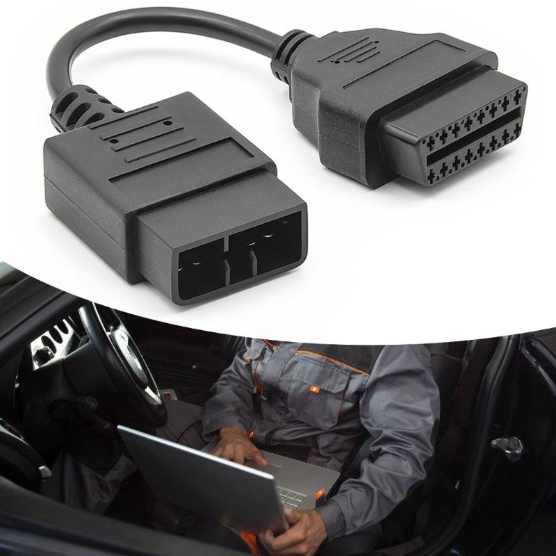 9 Pin OBD2 Cable Adapter for Car Ensures Long Terms Use & Reliable Connection Easy Car Diagnostics Quick Fault Detection