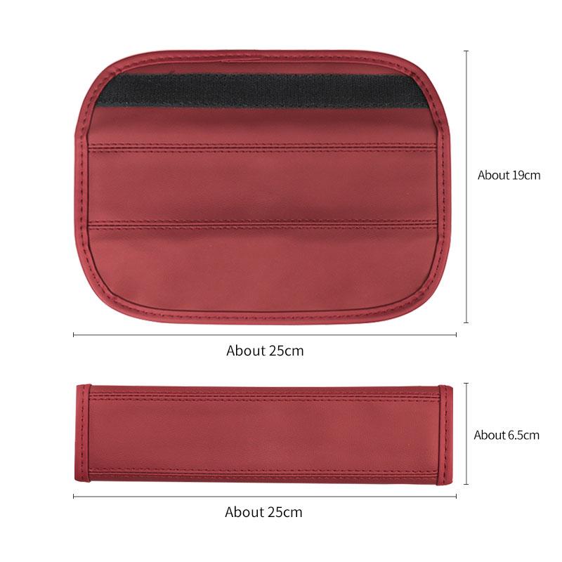 For BMW E38 E46 F15 E90 E92 E87 G20 G30 1 3 5 7 X1 Car Accessories 2Pcs Car Seat Belt Nappa Leather Safety Belt Shoulder Covers