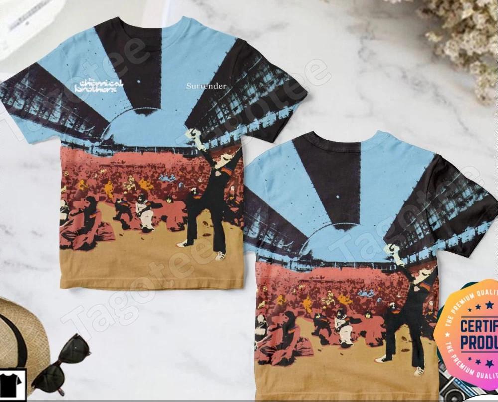 The Chemical Brothers Surrender Album Cover 3D T-shirt S to 5XL 2F1093 S