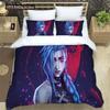 Cartoon Anime Bedding Customizable Three Piece Set Of Student Bedding Comfortable And Soft Comforter Bedding Sets