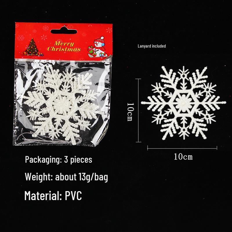 Port Christmas White Snowflake Ornaments – Garland & Hanging Decorations for Windows, Trees, and Parties