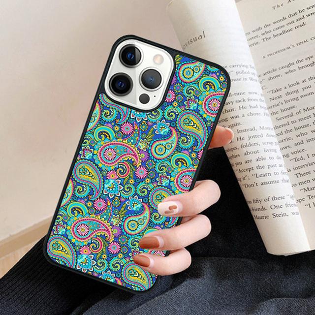 Bandana Paisley Pattern Art Phone Case Cover For iPhone 17 Air 16 15 14 plus 11 12 13 pro max coque Shell Fundas