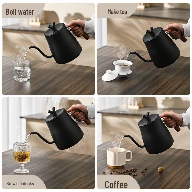 Premium Stainless Steel Electric Kettle with Long Spout for Tea and Water Boiling