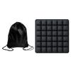 Inflatable Seat Cushion with Storage Bag 3D Air Seat Cushion Adjustable Portable Air Cushion for Travel Office